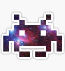 Space Invading Sticker