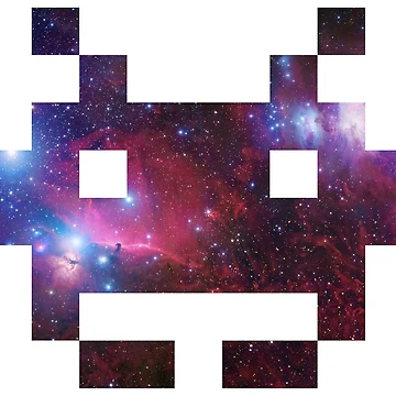 Artwork thumbnail, Space Invading by Shy Guy's Pixels