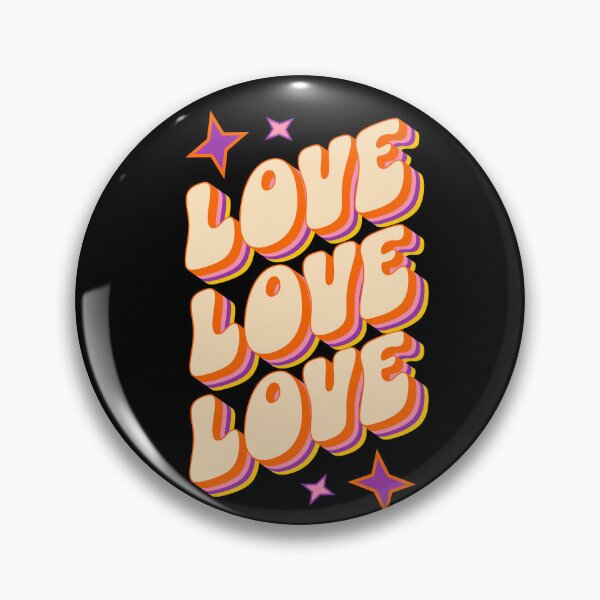 Item preview, Love Love Love - Retro designed and sold by Trinket-Trickster.