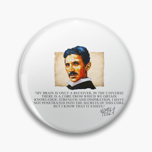 Item preview, Quote By Nikola Tesla, brain designed and sold by bootleger.