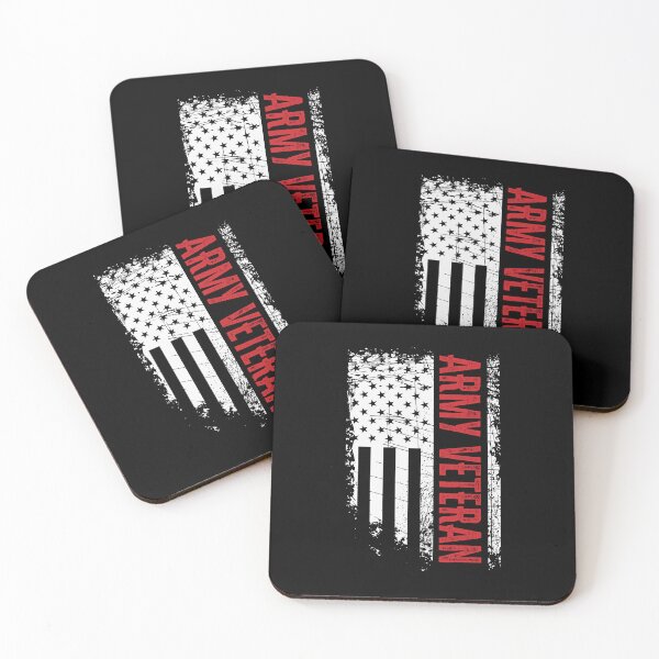 Item preview, Army Veteran American Flag Vintage Distressed designed and sold by Vexel Studio.