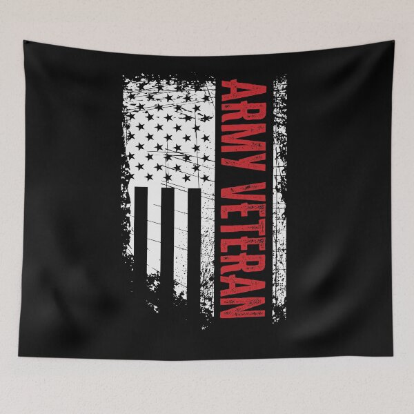 Item preview, Army Veteran American Flag Vintage Distressed designed and sold by Vexel Studio.