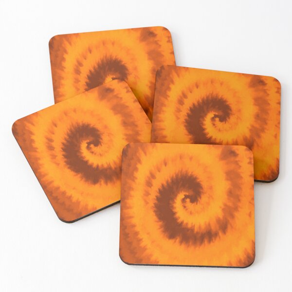 Item preview, Colorful Swirl in Orange & Brown Pattern 34 designed and sold by Manal-Patterns.