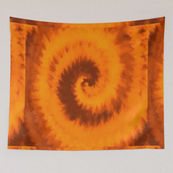 Item preview, Colorful Swirl in Orange & Brown Pattern 34 designed and sold by Manal-Patterns.