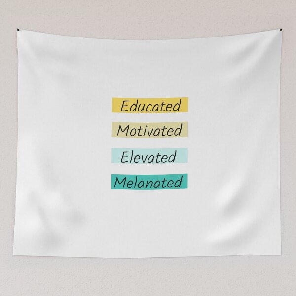 Item preview, Educated Motivated Elevated Melanated designed and sold by erion-store.