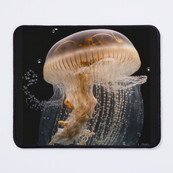 Item preview, Jellyfish Dreamscape: An ethereal display of oceanic art designed and sold by AstralArtisan.