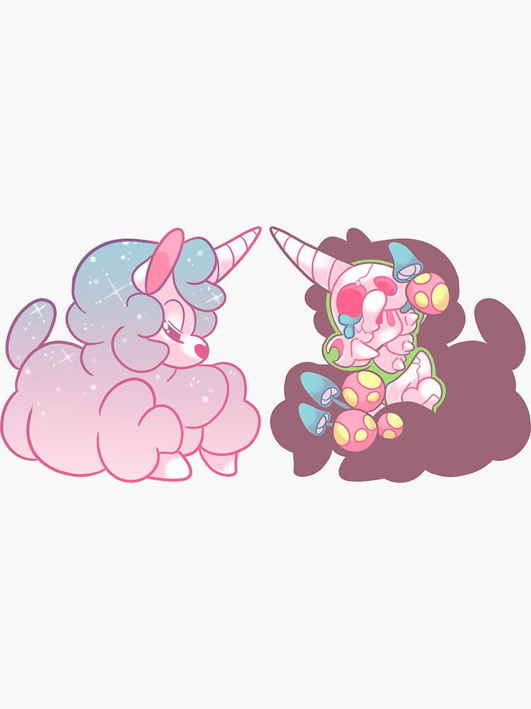 Sticker Licorne Duo