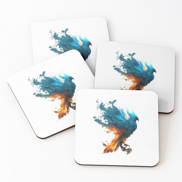 Item preview, Phoenix with blue fire designed and sold by AliensWin.