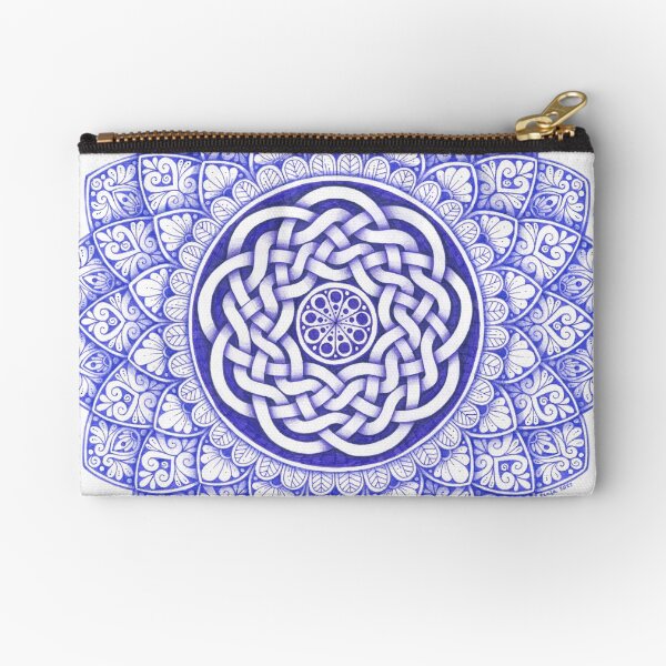 Vista previa del artículo con la obra «Mandala Púrpura», diseñado y vendido por SenjaCarter.