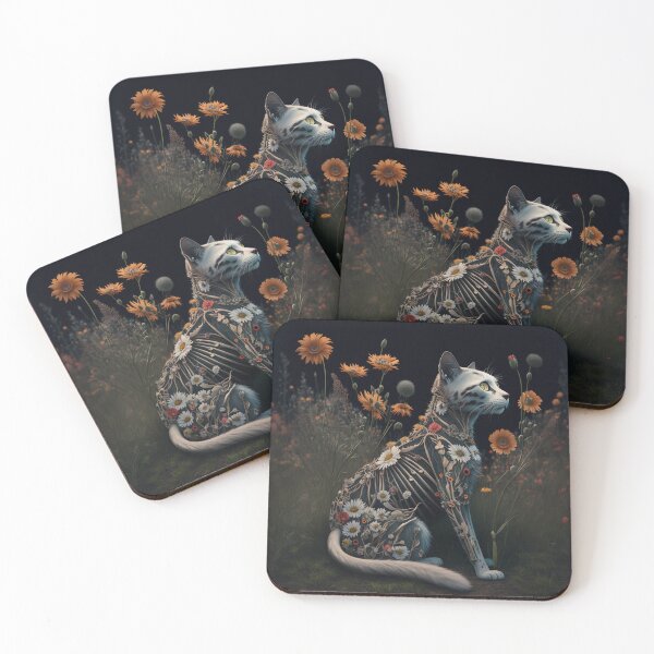 Item preview, Warrior cat in flower armor designed and sold by NorsetheHorse.