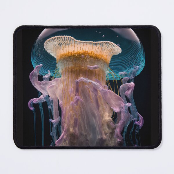 Item preview, Jellyfish Illusion: A captivating display of oceanic art designed and sold by AstralArtisan.
