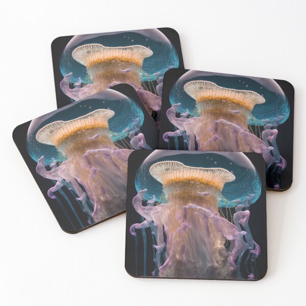 Item preview, Jellyfish Illusion: A captivating display of oceanic art designed and sold by AstralArtisan.