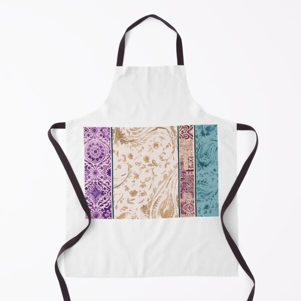 Item preview, Watercolor effect Indian border designs designed and sold by SimplyKitsch1.
