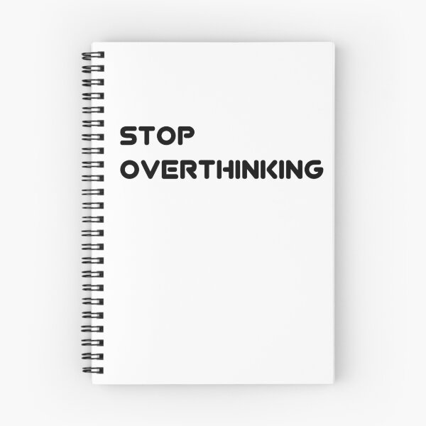 Item preview, Stop overthinking  designed and sold by UNIX-G.