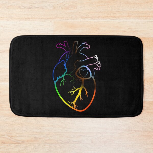 Item preview, Colorful Anatomically Correct Heart v.27 designed and sold by Zeons-Art.