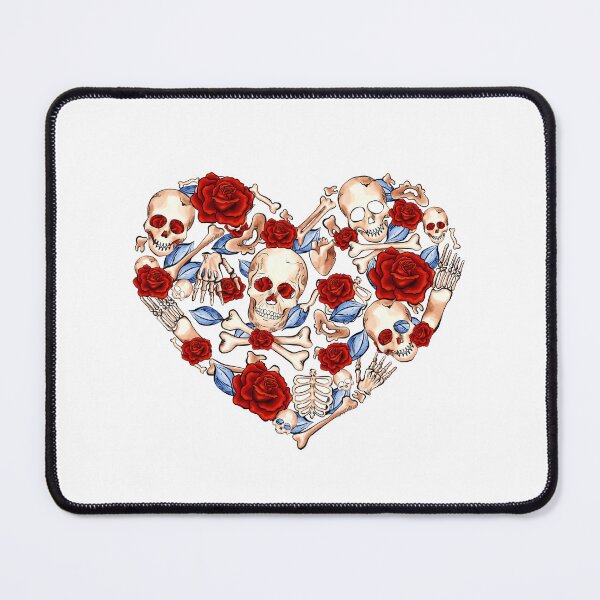 Item preview, Skeleton Heart designed and sold by Color Me F*@k!ng Happy.