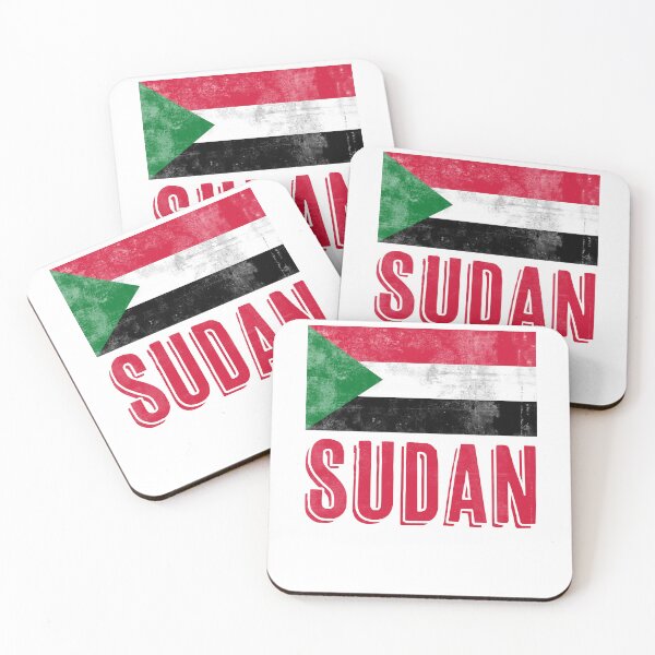 Item preview, Flag of Sudan "Grunge" look. designed and sold by KTSubz Faith & Fun Designs.