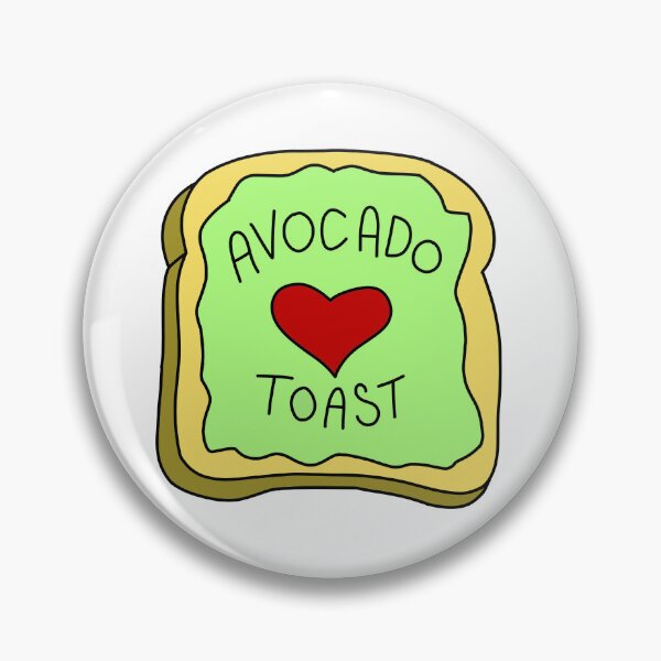 Artikelvorschau, Avocado Toast entworfen und verkauft von Puffoo.