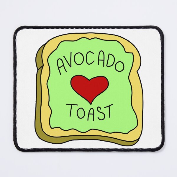 Item preview, Avocado Toast  designed and sold by Puffoo.