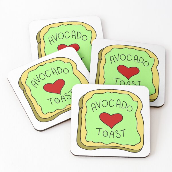 Item preview, Avocado Toast  designed and sold by Puffoo.