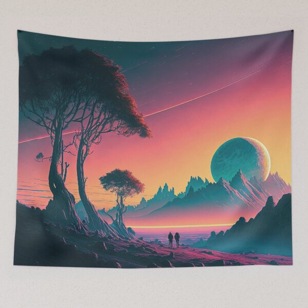 Item preview, A Synthwave Ode to Romanticism designed and sold by Mullet Monkey.