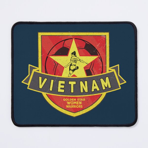 Item preview, Vietnam Women Soccer Crest designed and sold by Numero14.