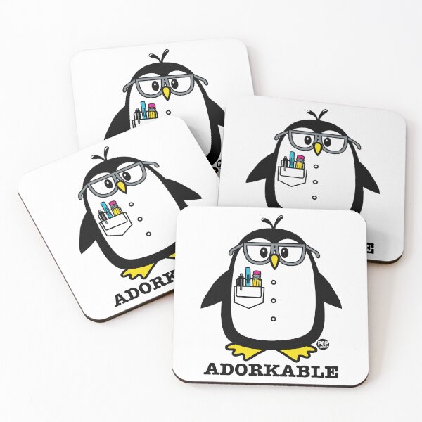 Item preview, Adorkable Penguin with Glasses designed and sold by TODD GOLDMAN.