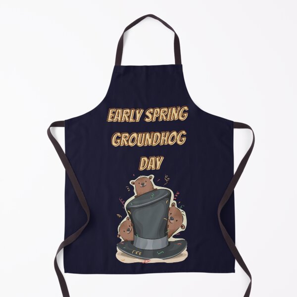 Item preview, Early Spring Groundhog Day designed and sold by ZubiyaArt.