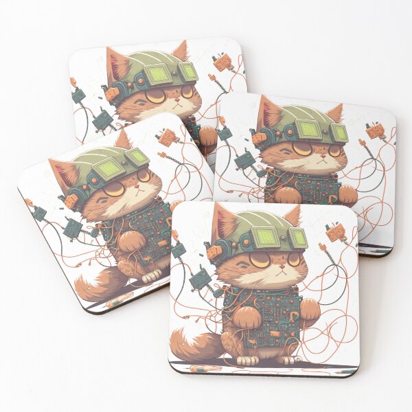 Item preview, Cute Cat as Network Engineer designed and sold by iaskari.
