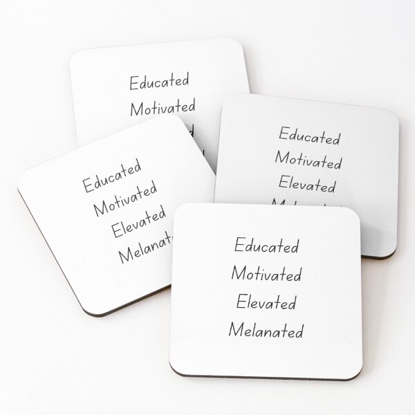 Item preview, Educated Motivated Elevated Melanated designed and sold by erion-store.