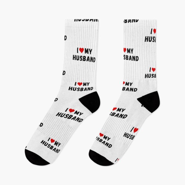 Item preview, I love my husband - I heart my husband designed and sold by Perryfranken.