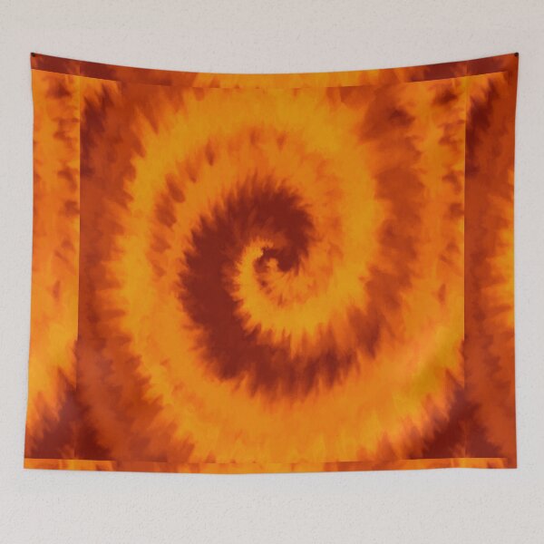 Item preview, Colorful Swirl in Orange & Brown Pattern 41 designed and sold by Manal-Patterns.