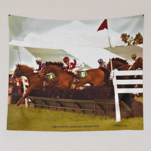 Item preview, AIKEN STEEPLECHASE C2023 Steve Yellowbear Fine Art designed and sold by SteveYellowbear.