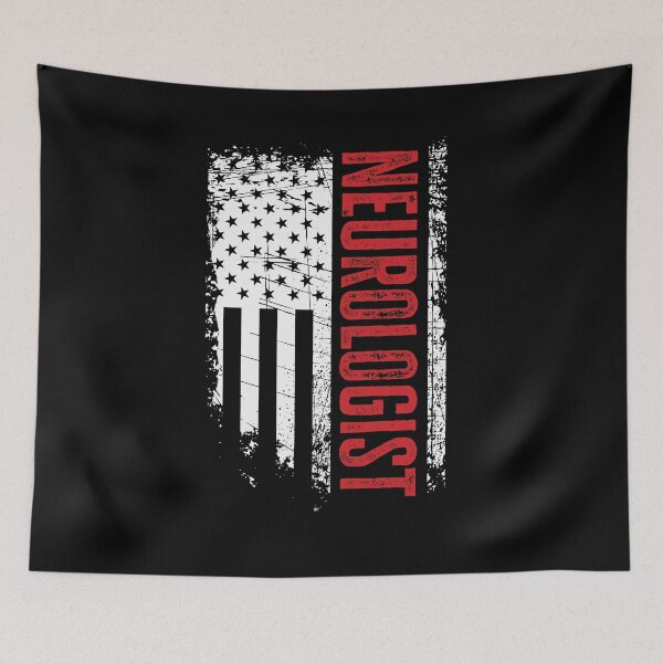 Item preview, Neurologist American Flag Vintage Distressed designed and sold by Vexel Studio.