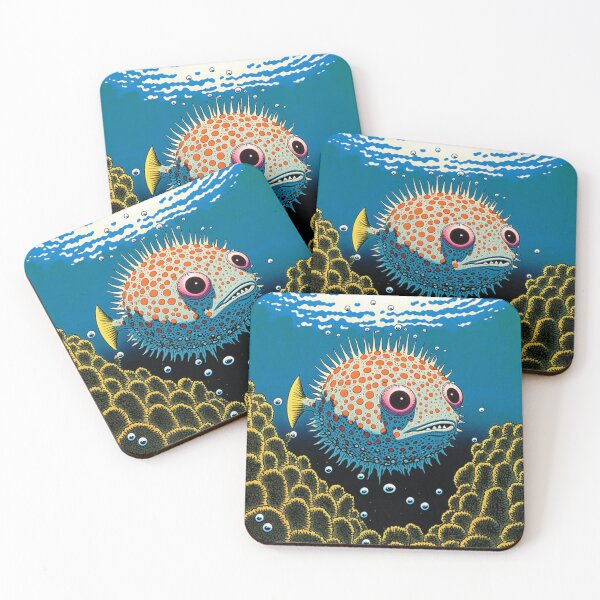 Item preview, Pufferfish 2 designed and sold by CopperCity Dungeon.