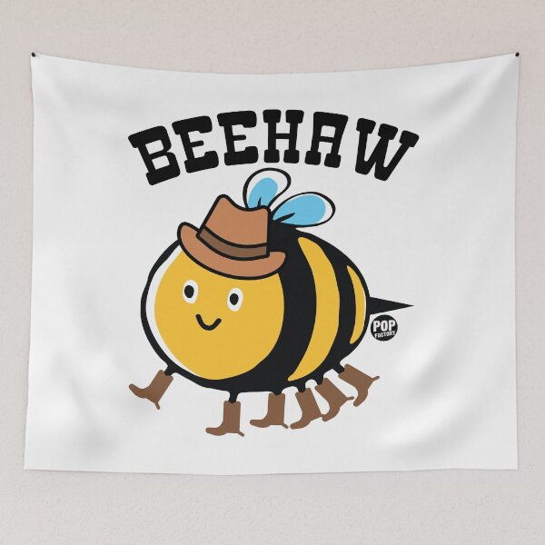 Item preview, Beehaw - Funny cowboy bee designed and sold by TODD GOLDMAN.
