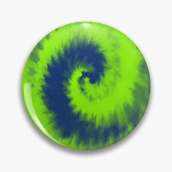 Item preview, Colorful Swirl in Phosphoric Green & Blue Pattern 42 designed and sold by Manal-Patterns.