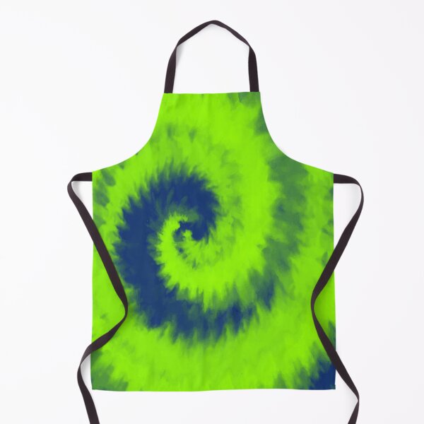 Item preview, Colorful Swirl in Phosphoric Green & Blue Pattern 42 designed and sold by Manal-Patterns.