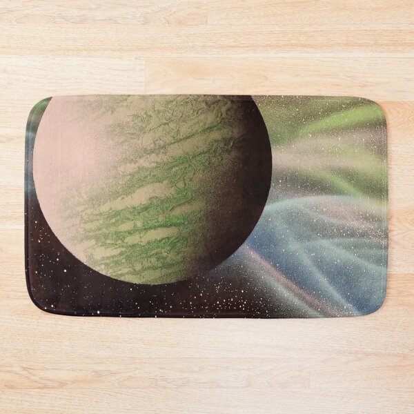 Item preview, Spray paint art electric planet designed and sold by WoodRocksArt.