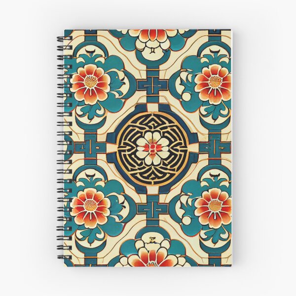 Item preview, Classic Asian Pattern Digital Painting designed and sold by CodeAndColors.