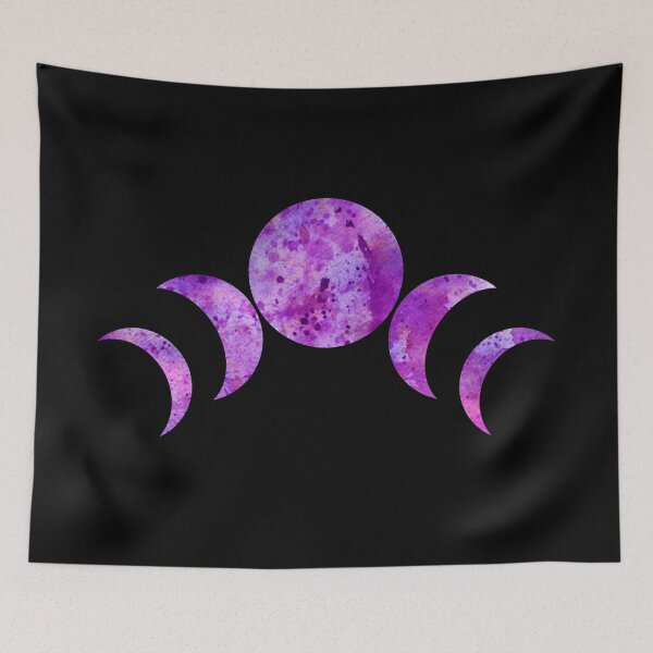 Item preview, Triple moon goddess -Watercolor designed and sold by Skadi-Designs.