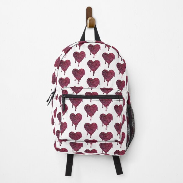 Item preview, Ink Splattered Cutout Melting Heart Silhouette designed and sold by Sketchypenface.