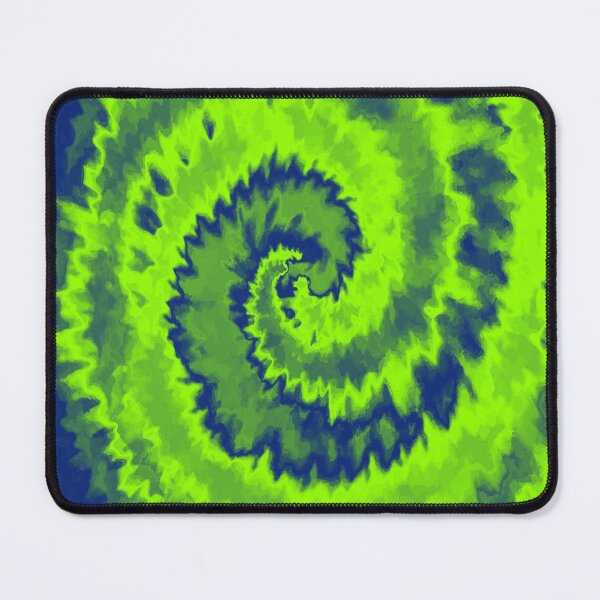Item preview, Colorful Swirl in Phosphoric Green & Blue Pattern 43 designed and sold by Manal-Patterns.