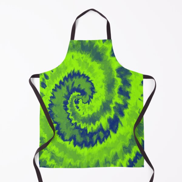 Item preview, Colorful Swirl in Phosphoric Green & Blue Pattern 43 designed and sold by Manal-Patterns.