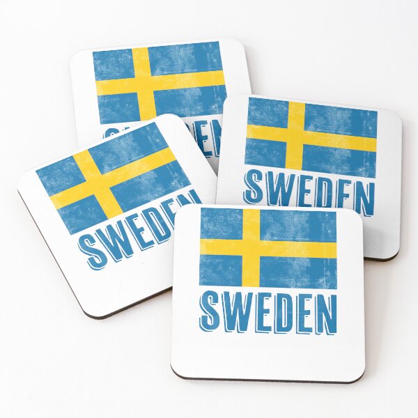 Item preview, Flag of Sweden "Grunge" look. designed and sold by KTSubz Faith & Fun Designs.