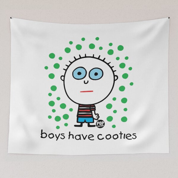 Item preview, Boys have cooties designed and sold by TODD GOLDMAN.