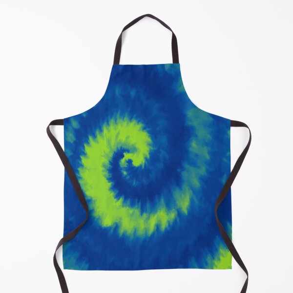 Item preview, Colorful Swirl in Phosphoric Green & Blue Pattern 44 designed and sold by Manal-Patterns.