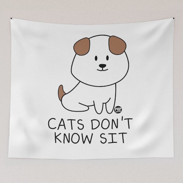 Item preview, Cats don’t know sit designed and sold by TODD GOLDMAN.