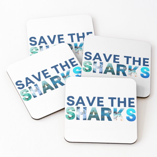 Item preview, Save the Sharks designed and sold by travelanddogs.