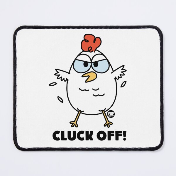 Item preview, Cluck off - Angry funny chicken designed and sold by TODD GOLDMAN.